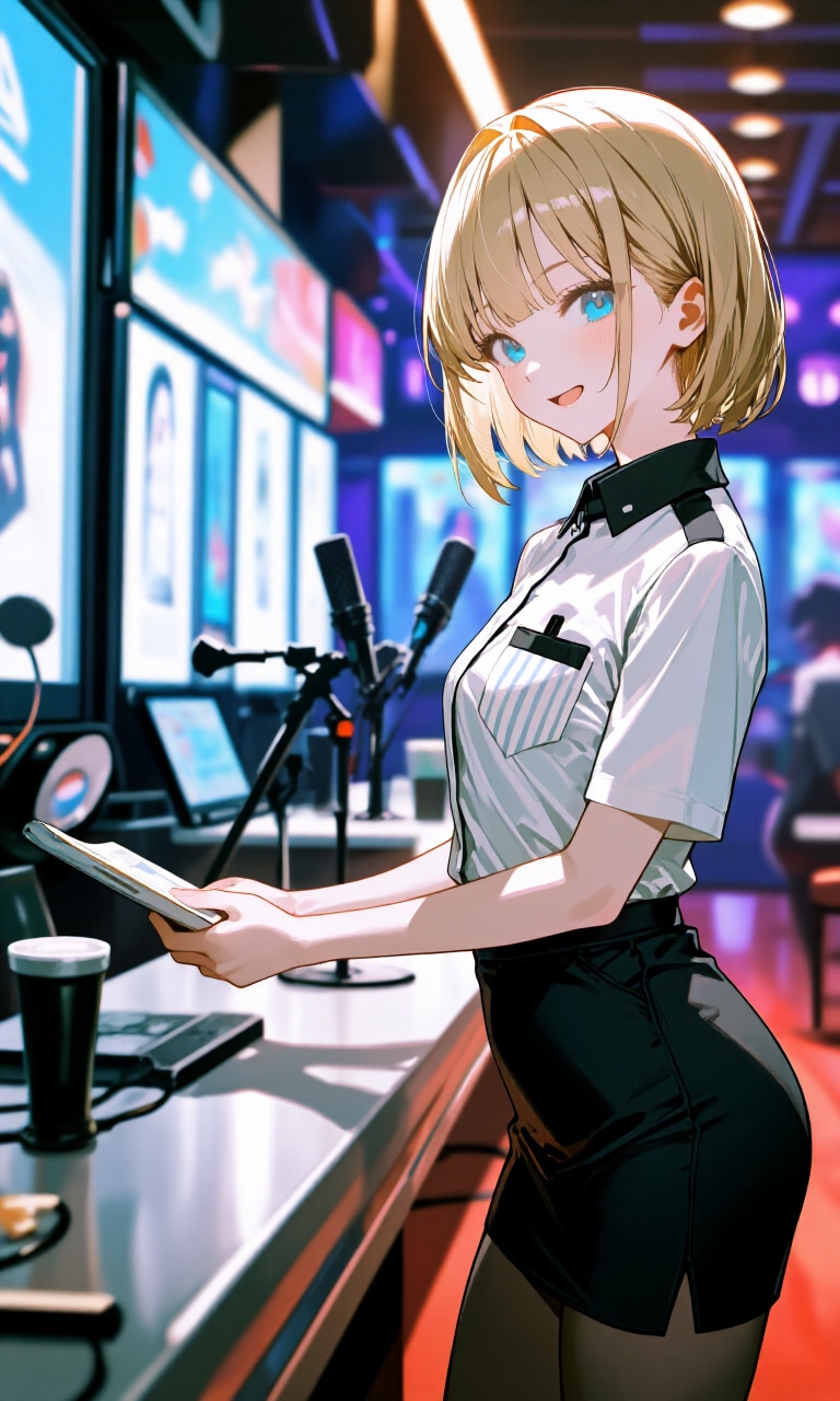 カラオケバイトの金髪ちゃん