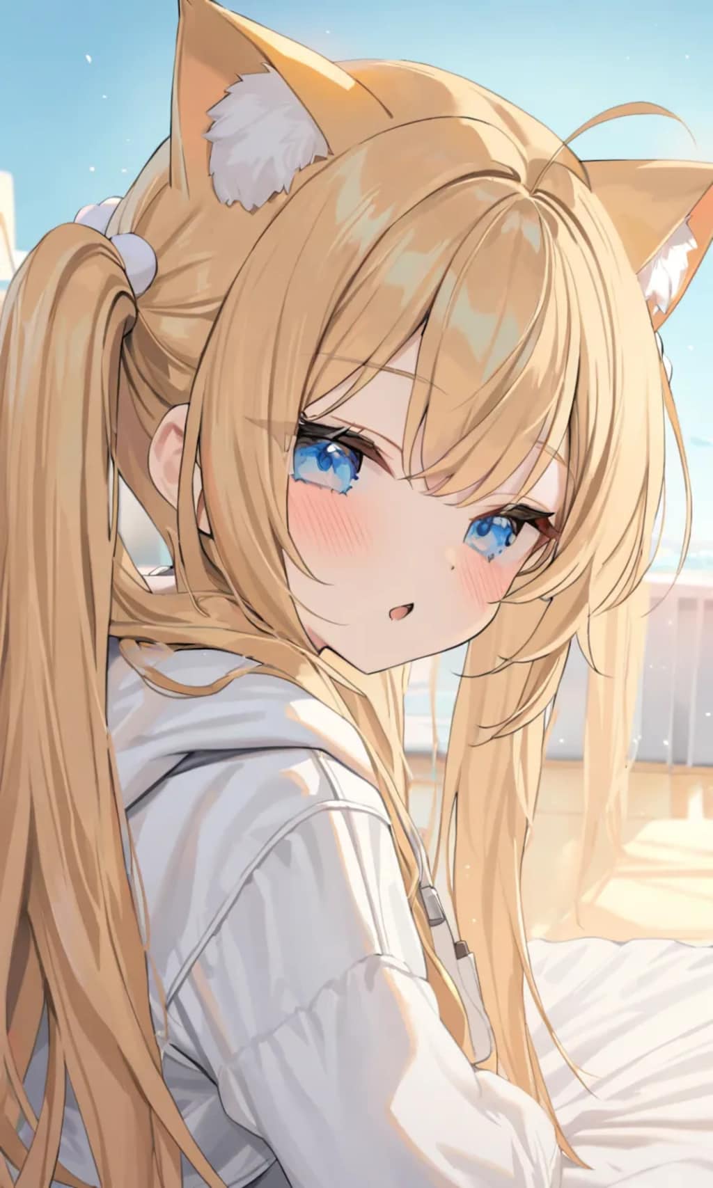 こるり「起きた眠い」まや「はよ起きろ」