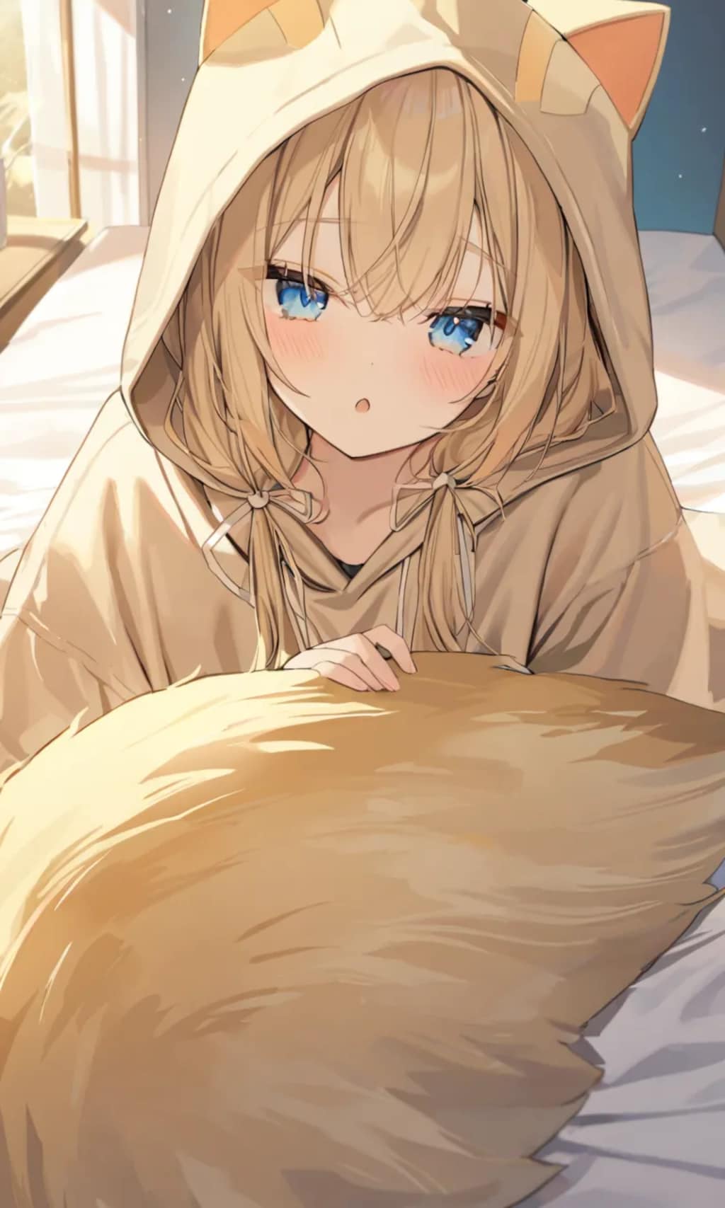 こるり「起きた眠い」まや「はよ起きろ」