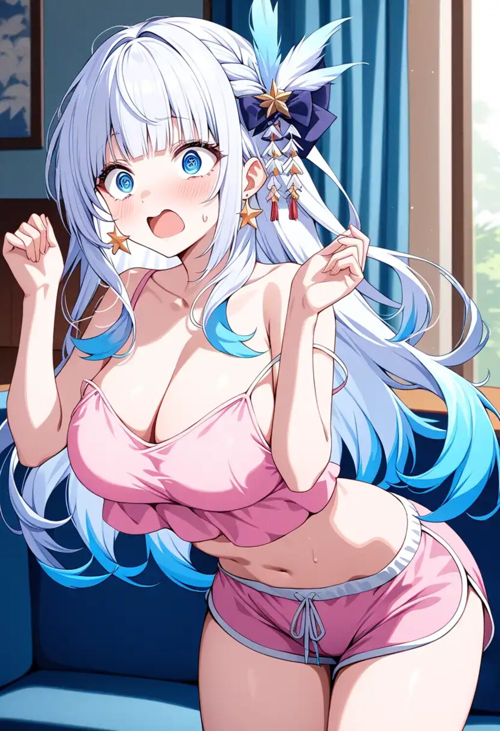 真面目な生徒会JKの裏側