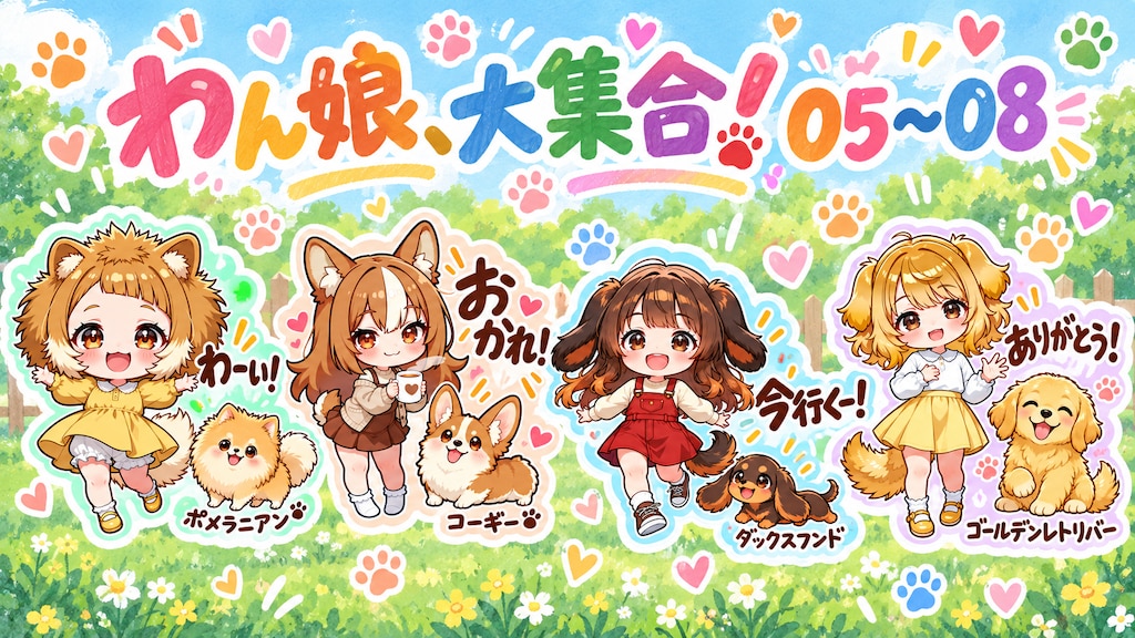 スタンプできたよ！