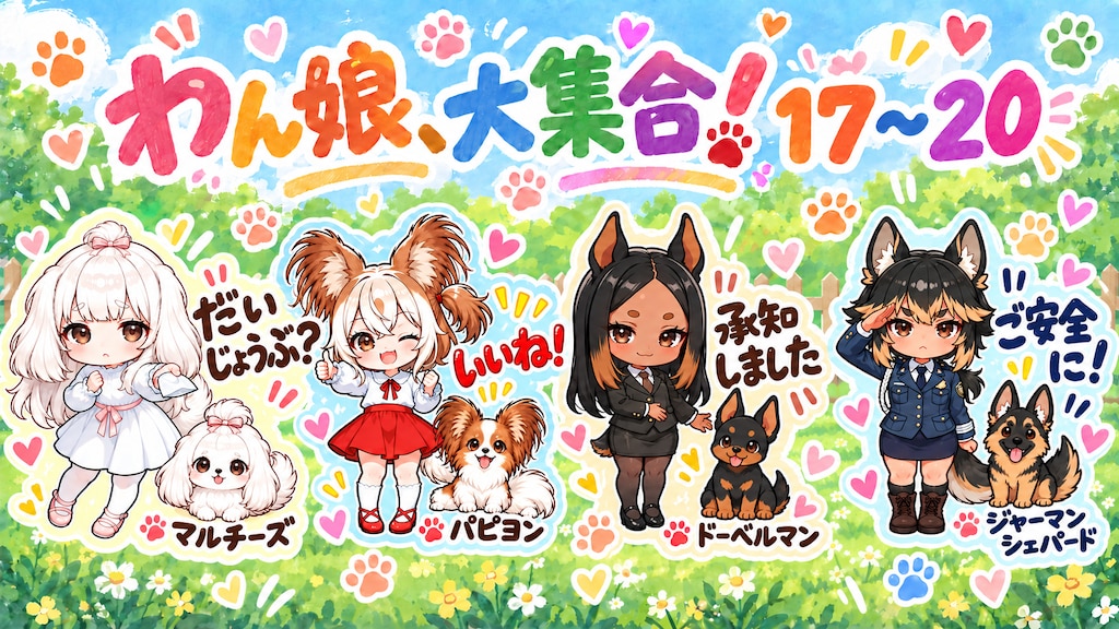 スタンプできたよ！