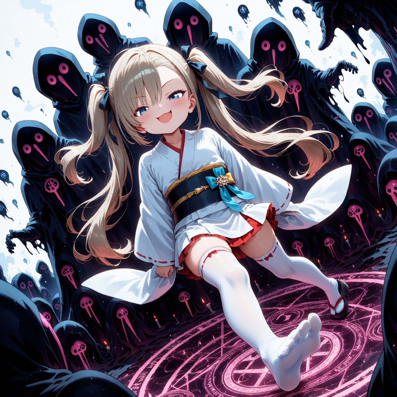 秘密結社  可愛いアノ子を召喚 | の人気AIイラスト・グラビア