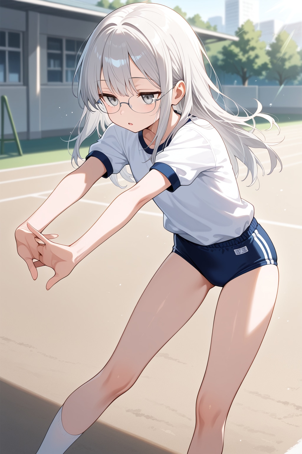 栞ちゃんのトレーニングを見守ることにした