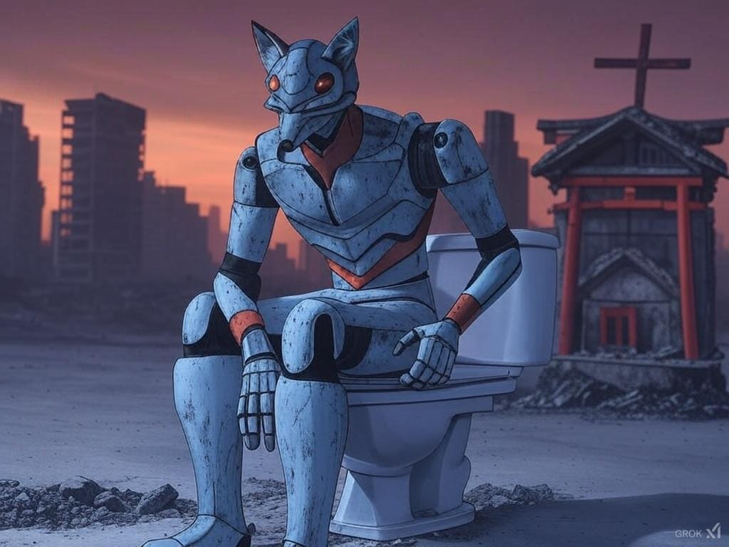 #オキツネ元凶対峙『新便機ジュナンゲリオン/孤軍なる便機』【ニャンノ世界】