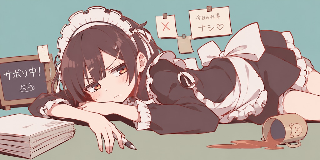 おサボりメイド