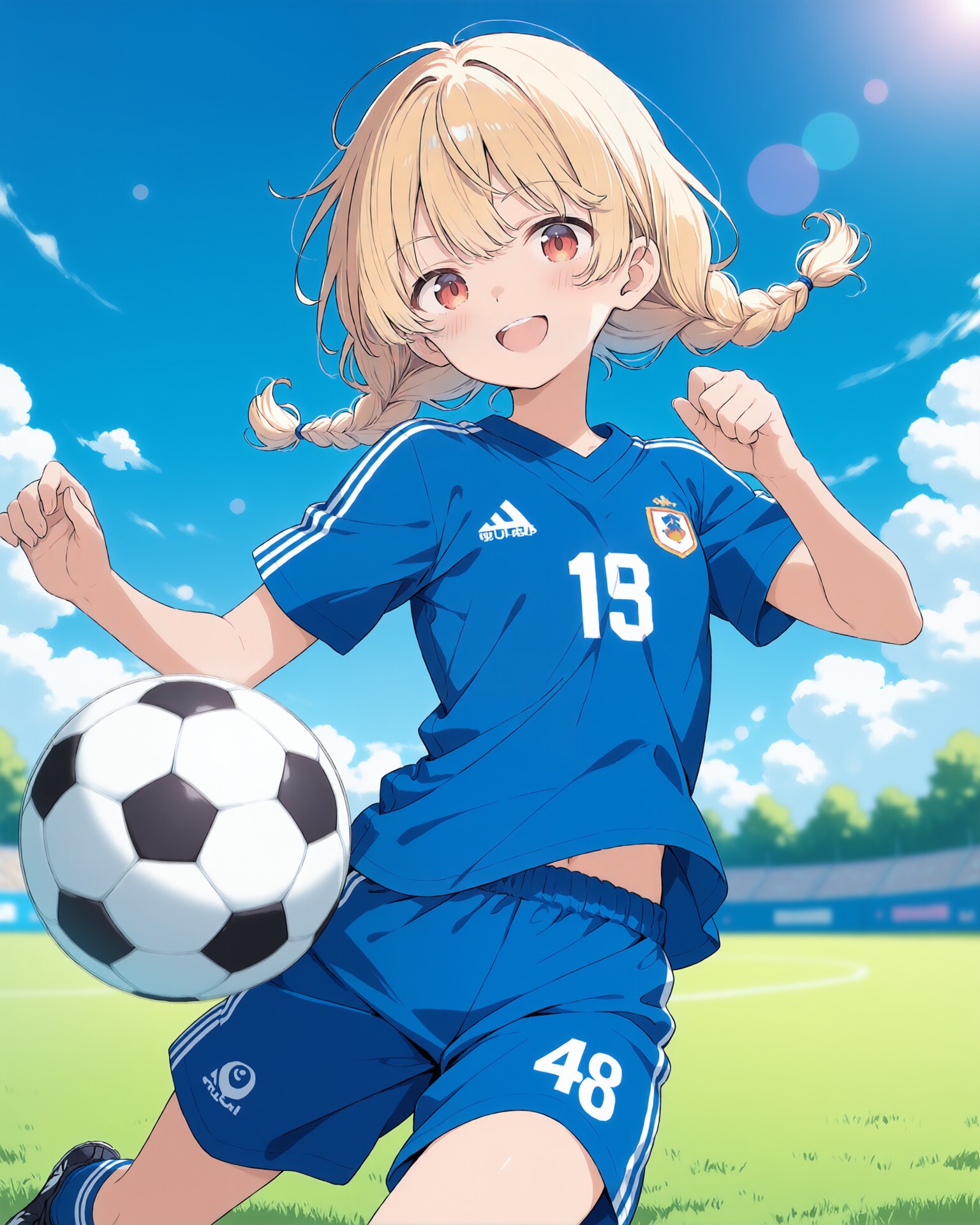 自己紹介とうちの子紹介（ついでにサッカー応援）