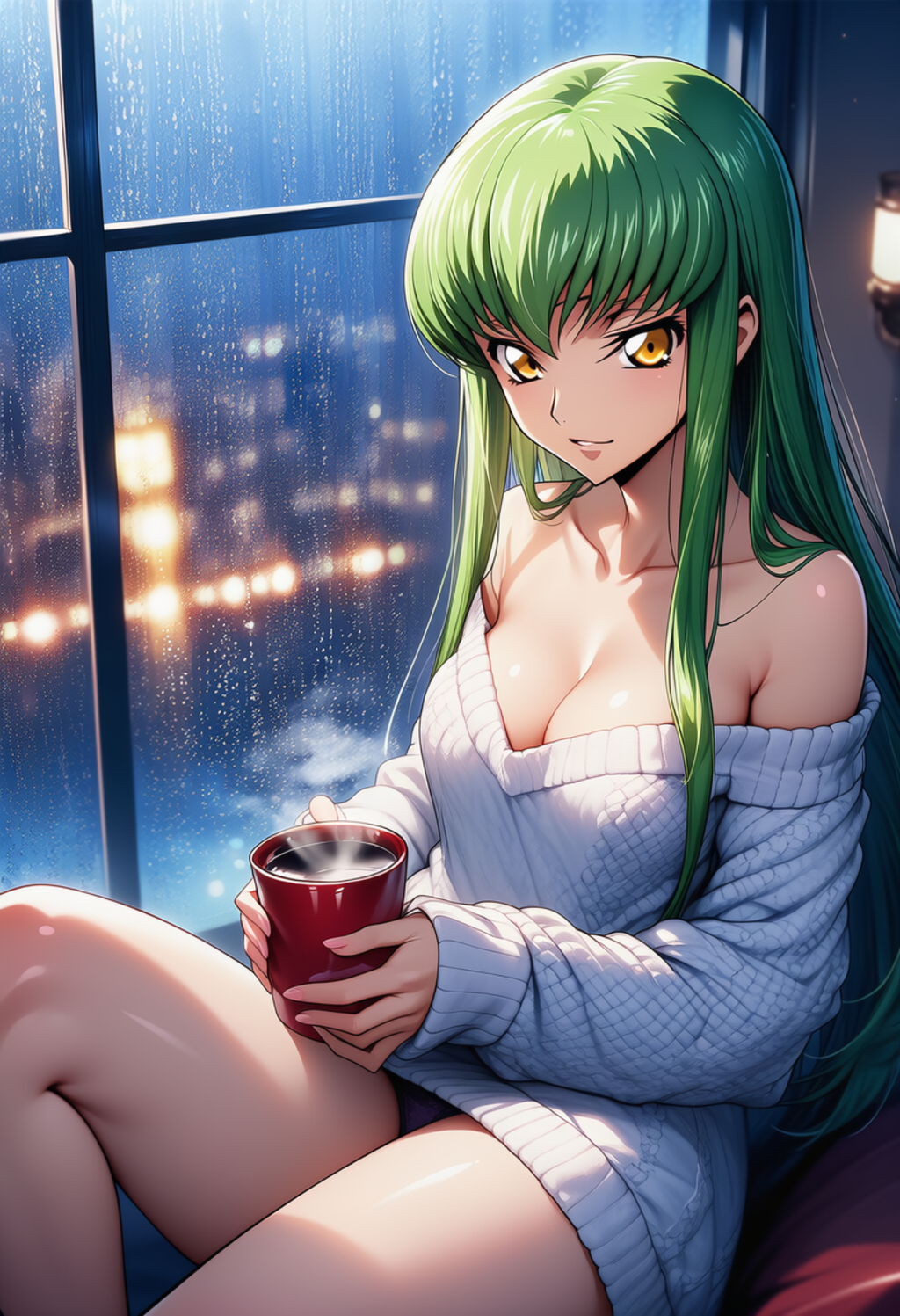 硝子越しの吐息 ― Breath on the Rainy Glass