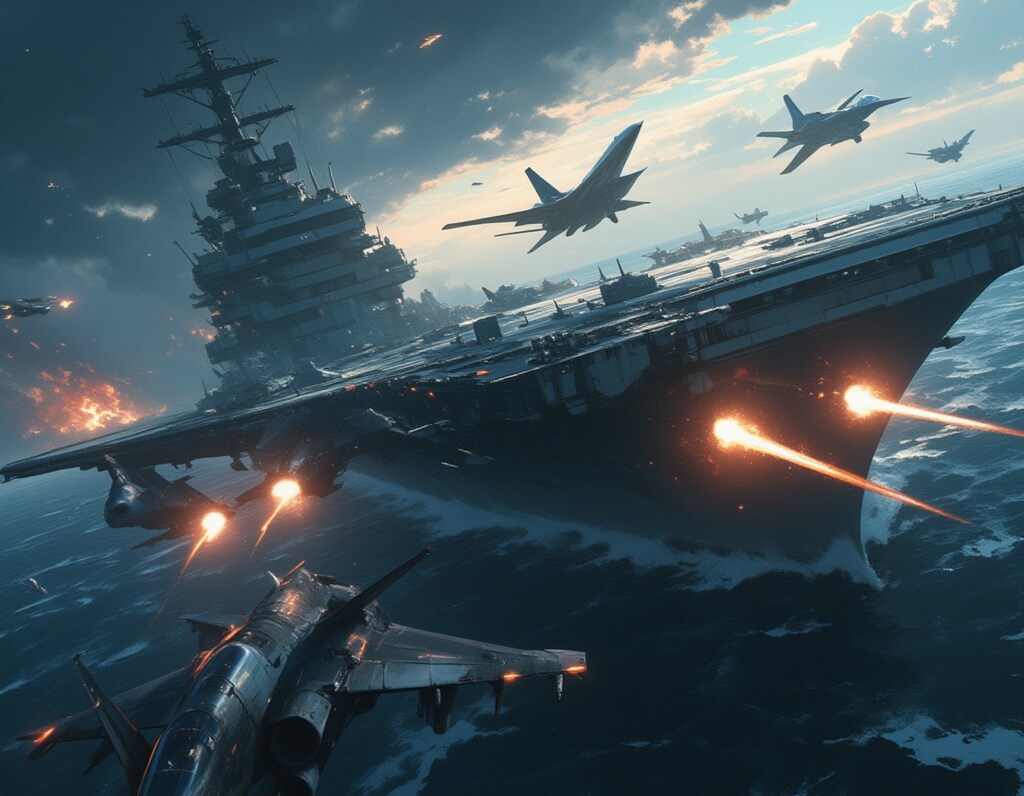 天空の激闘：未知との遭遇