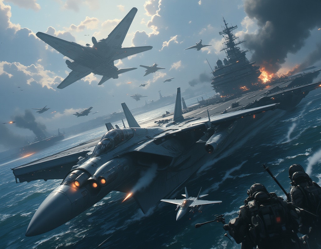 天空の激闘：未知との遭遇