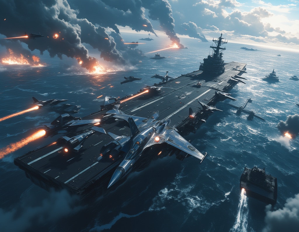 天空の激闘：未知との遭遇