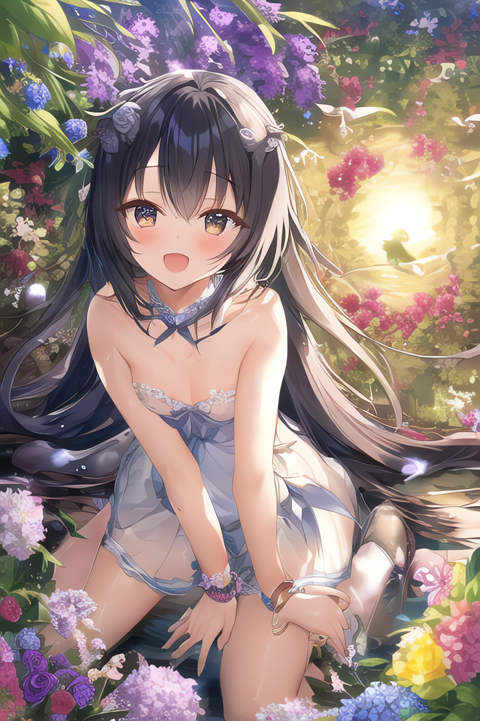水と緑の花乙女1