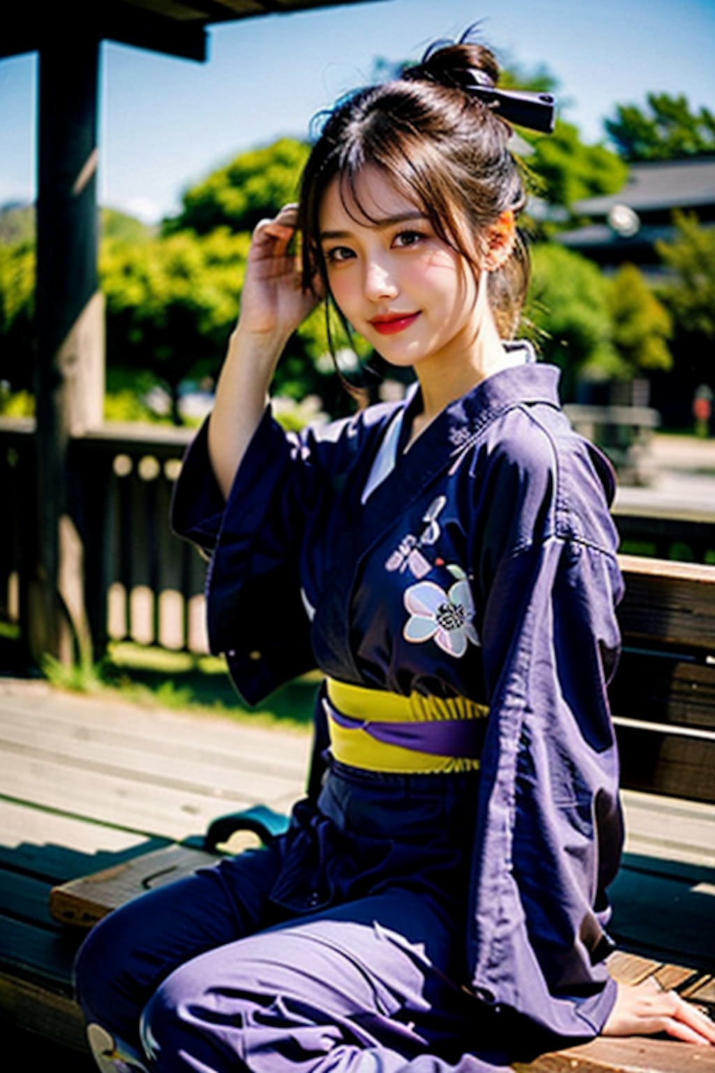 テスト画像（着物バージョン）