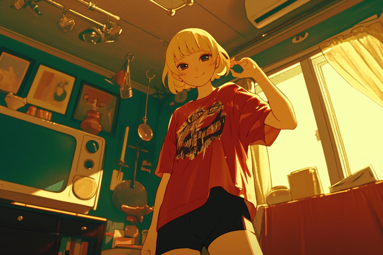 マッシュカットの子✨128