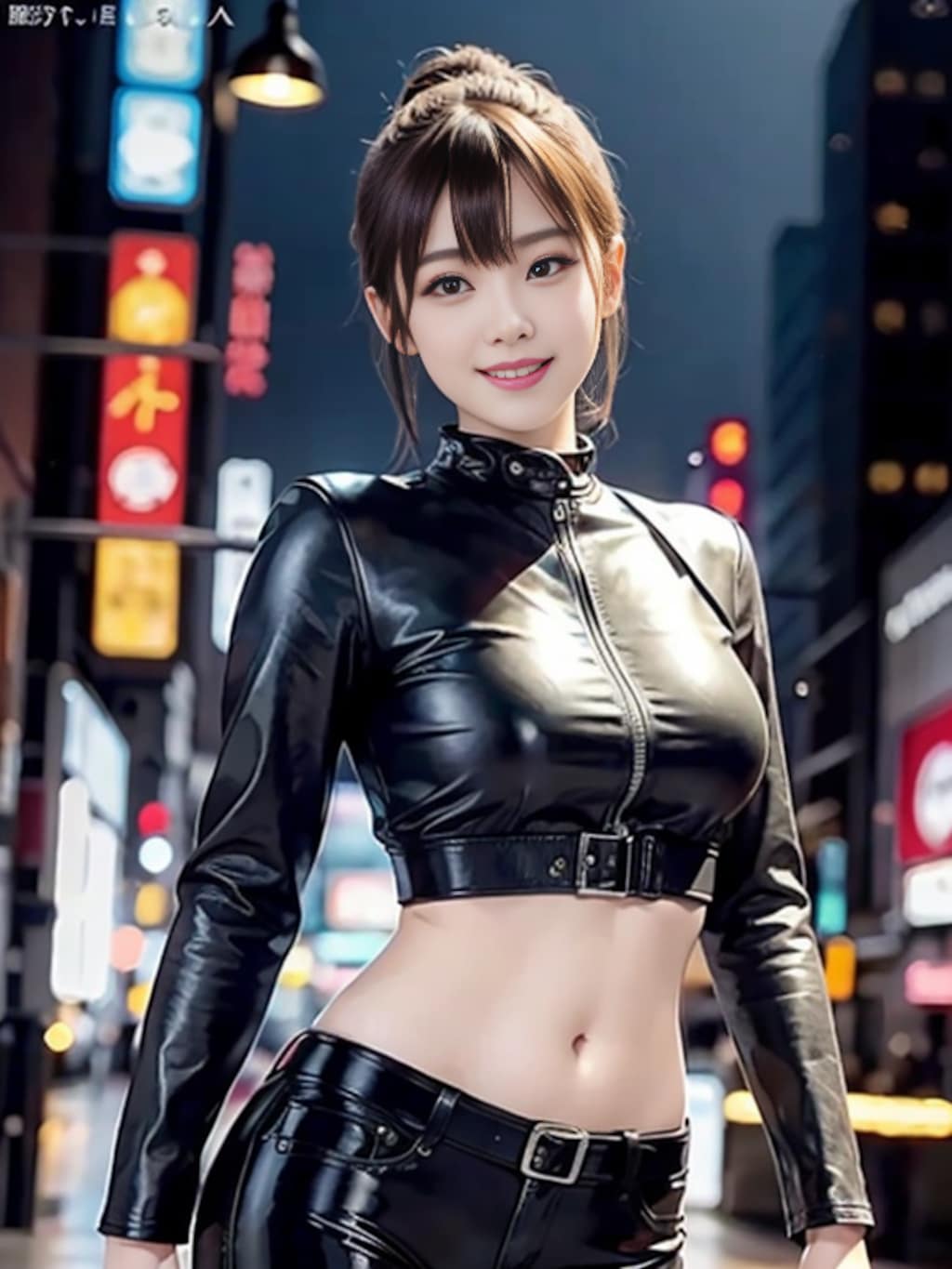 ネオン街の彼女♡①