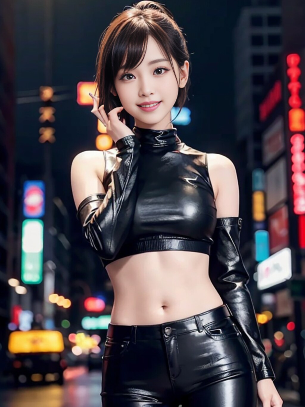 ネオン街の彼女♡①