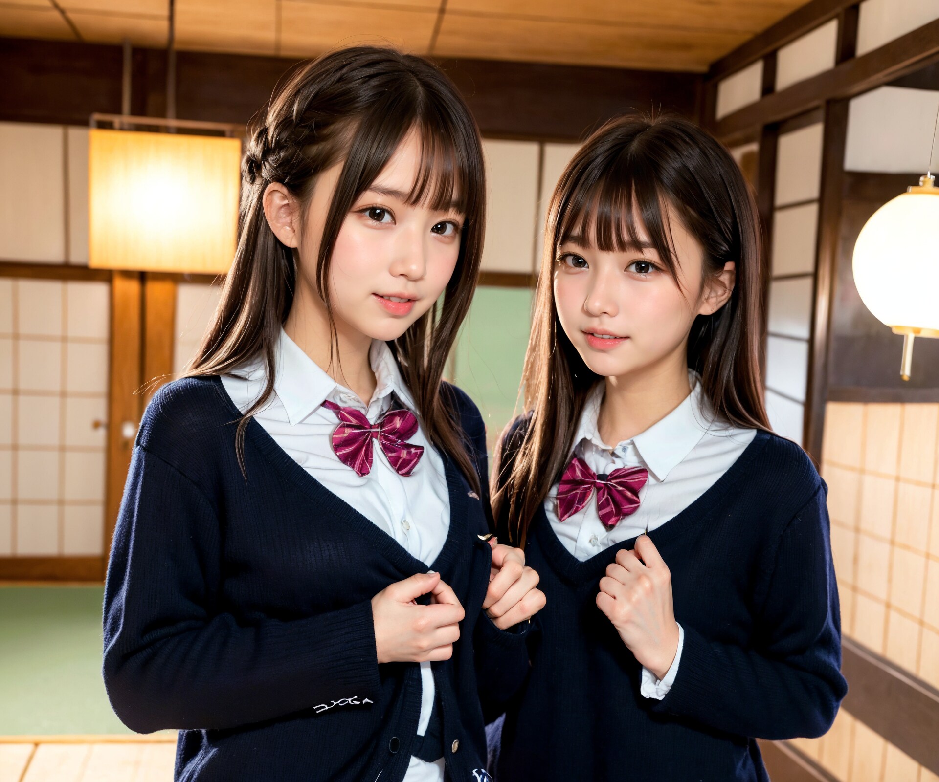 JKの旅館修学旅行