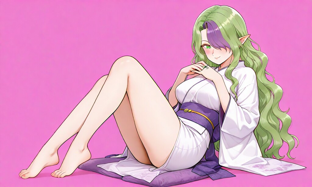 着物姿のミザリィさん