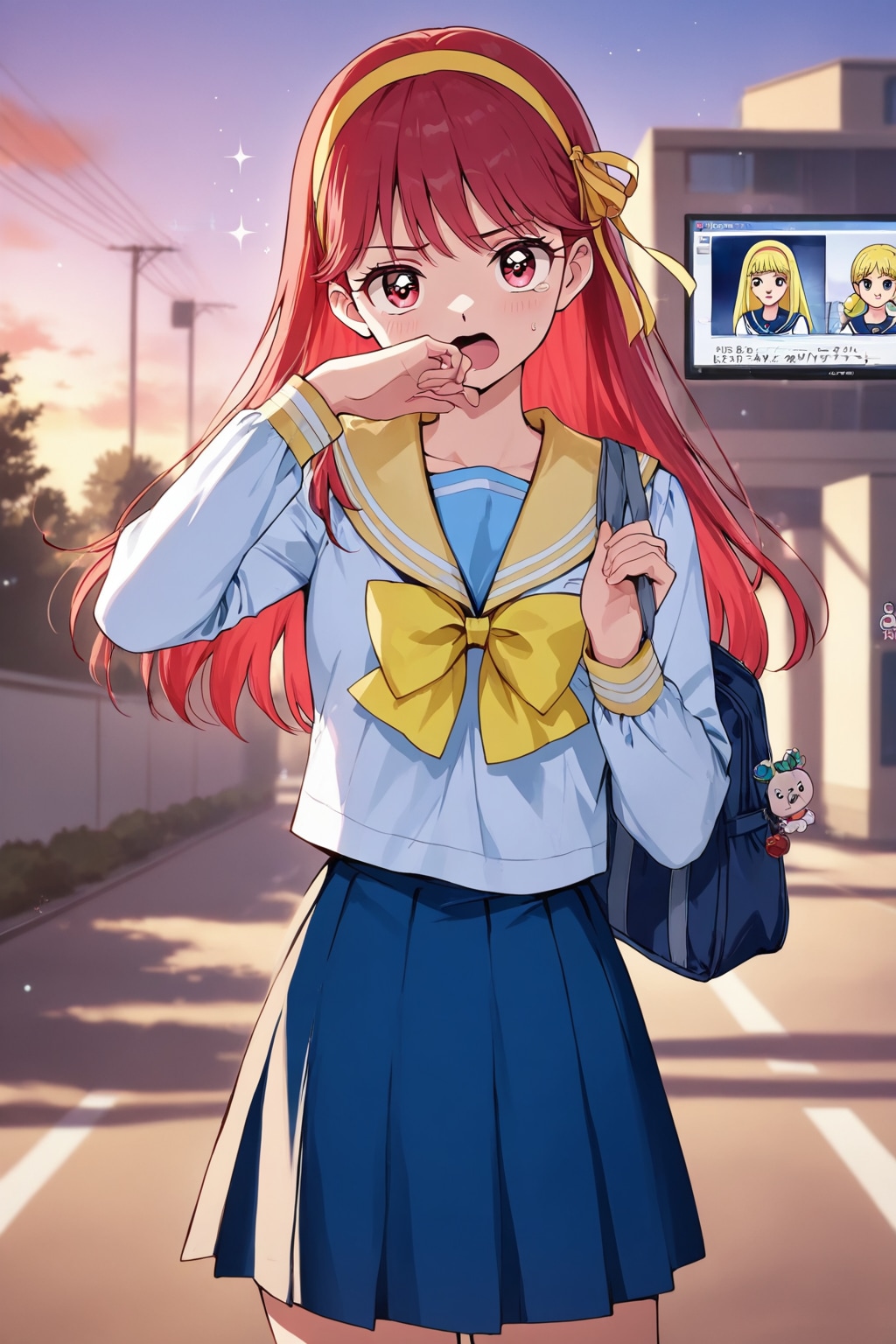 下校イベントのオマージュな🎮❤️