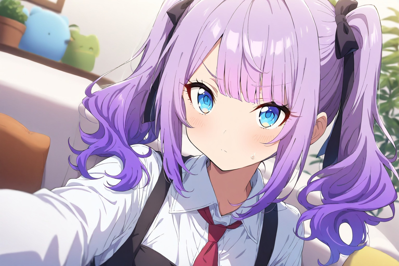 紫髪250902 | の人気AIイラスト・グラビア