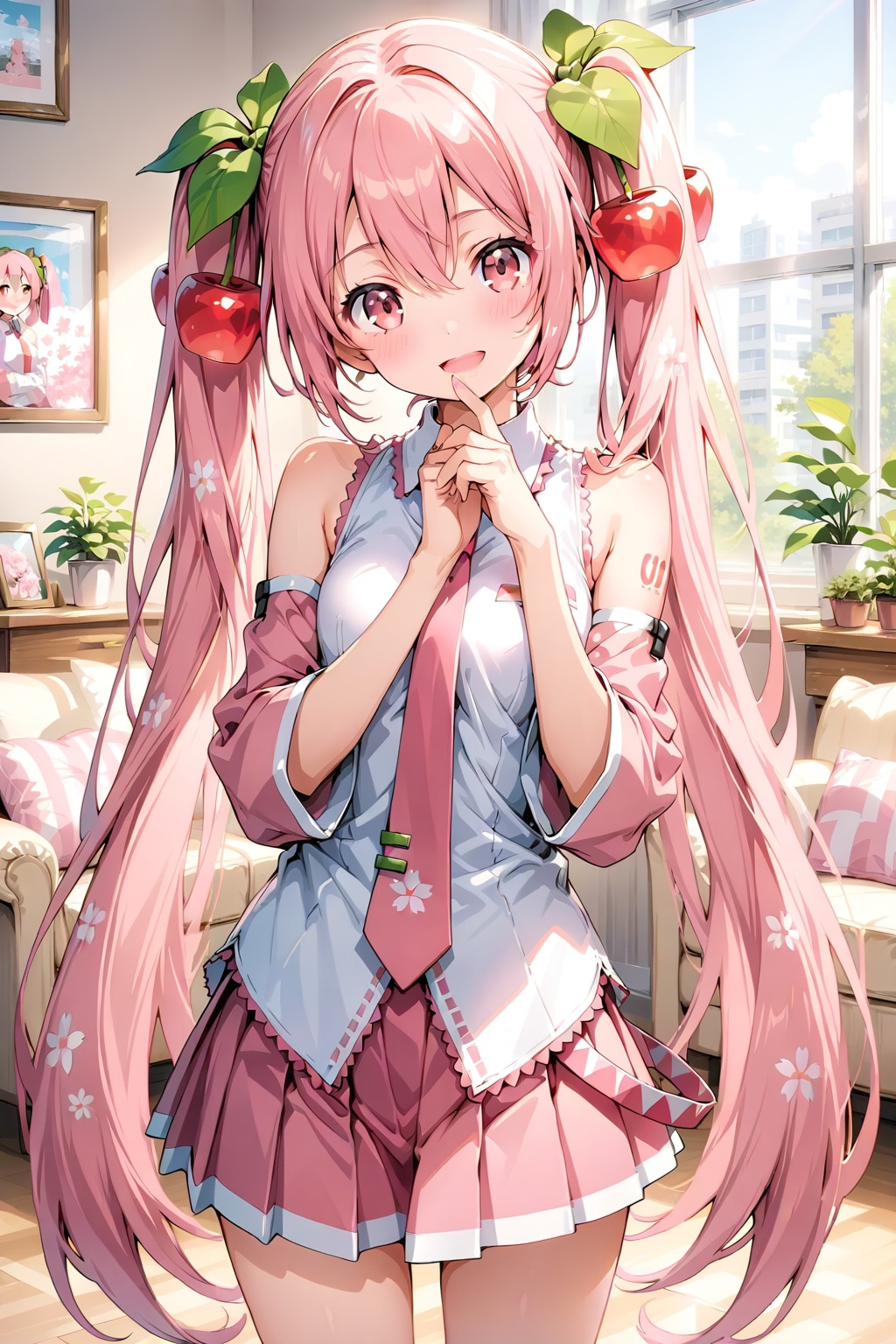 桜ミク１２８ | の人気AIイラスト・グラビア