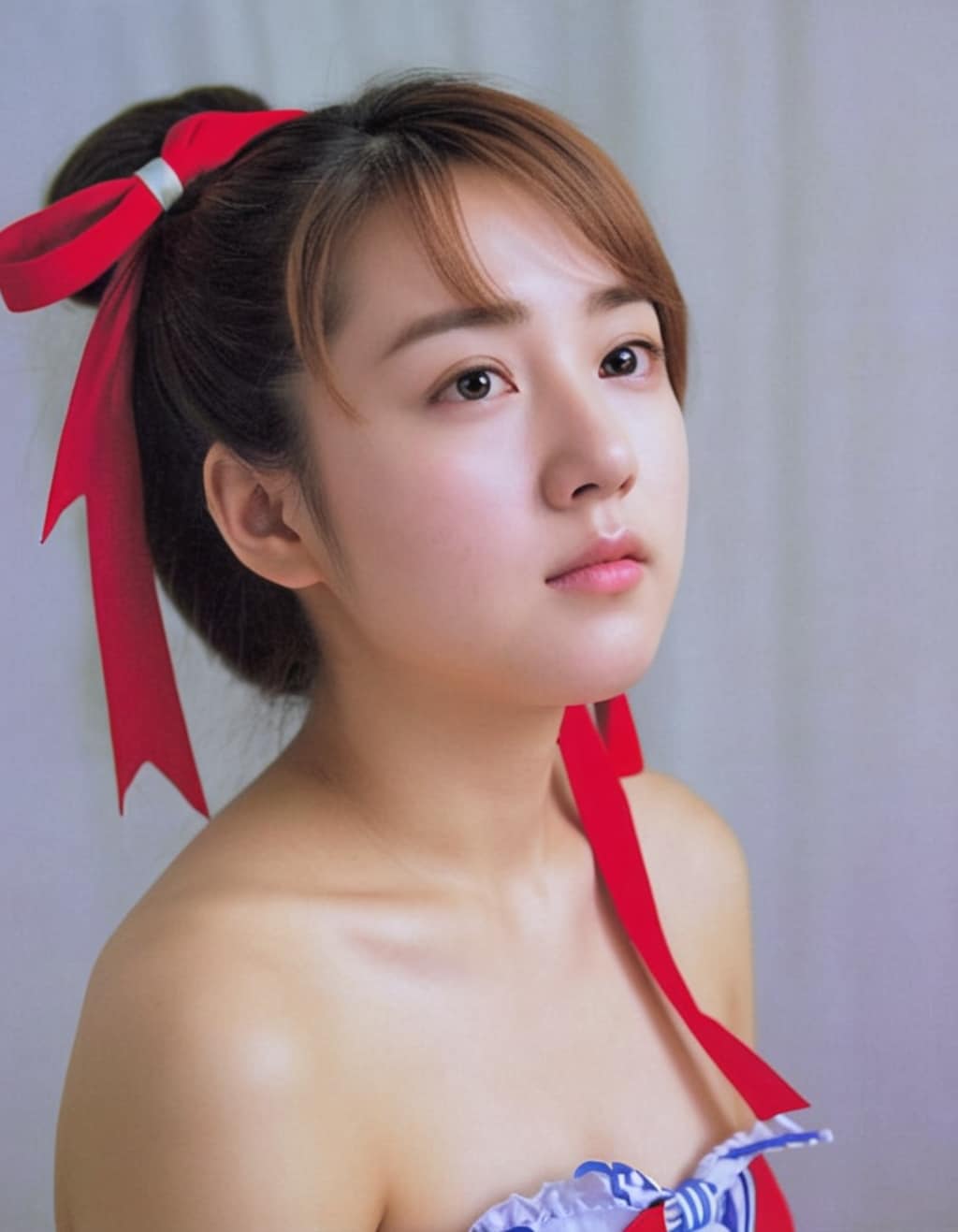 リボン型の髪