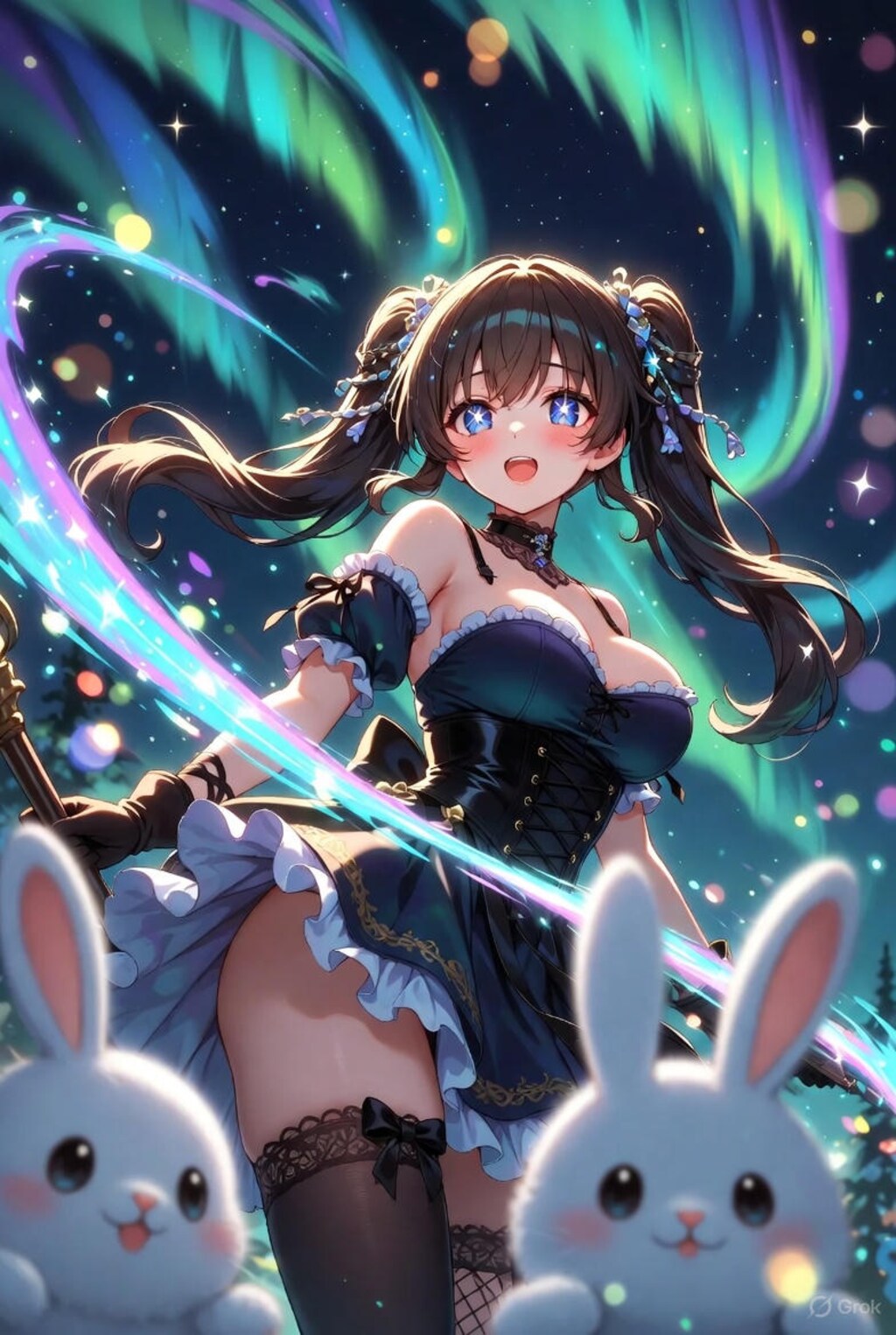 オーロラ邪魔ー