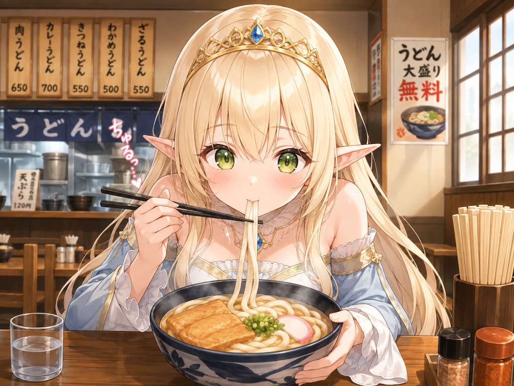エルフの姫のグルメ探訪