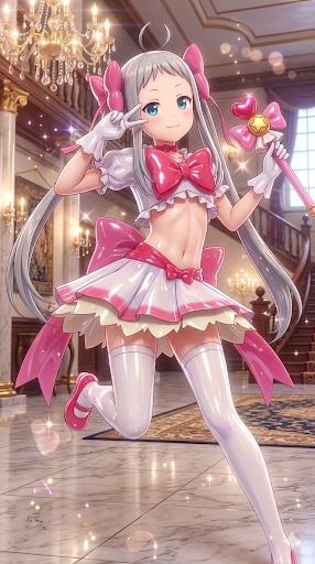 ブレンド・S　神崎ひでり　魔法少女衣装 | の人気AIイラスト・グラビア