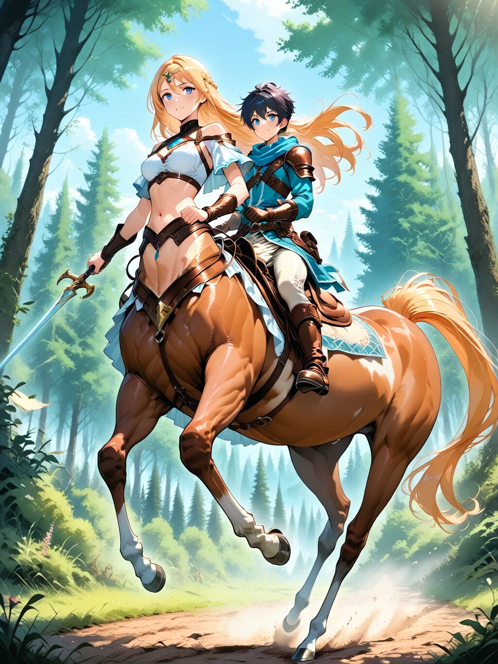 ケンタウルスに乗る