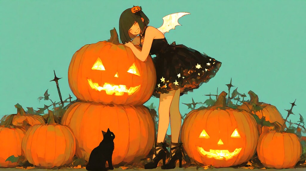 ハロウィンに訪れたいたずら天使