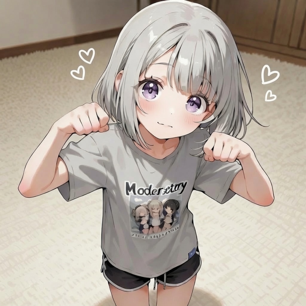 ぺたん娘にゃん♡
