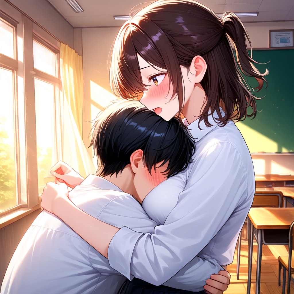 可愛い男子生徒の真剣な告白についつい一線を超えさせちゃう先生