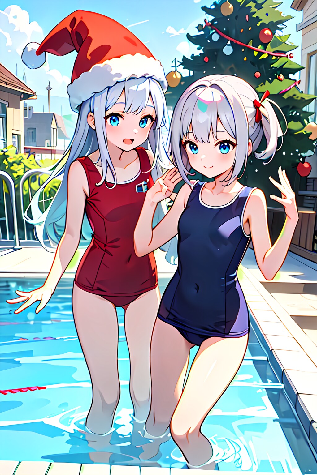 サンタニットスク水チャレンジの筈 全年齢(Checkpoint 8種類)