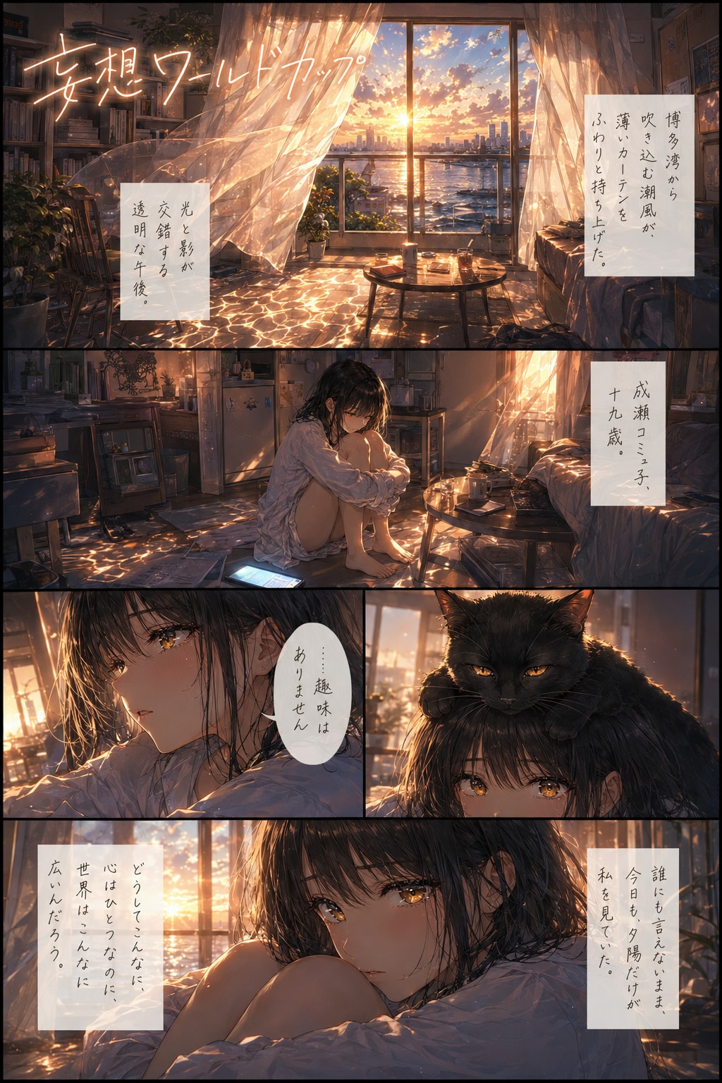 【漫画】妄想ワールドカップ 第一話