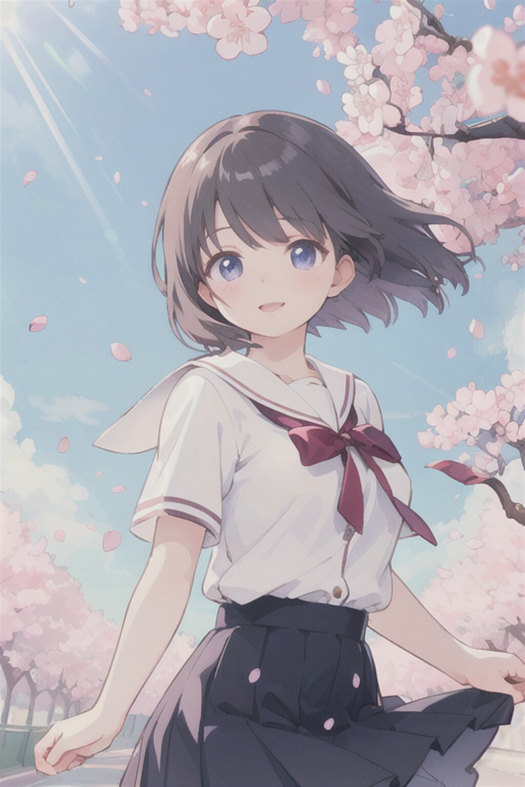 季節はずれのさくら２