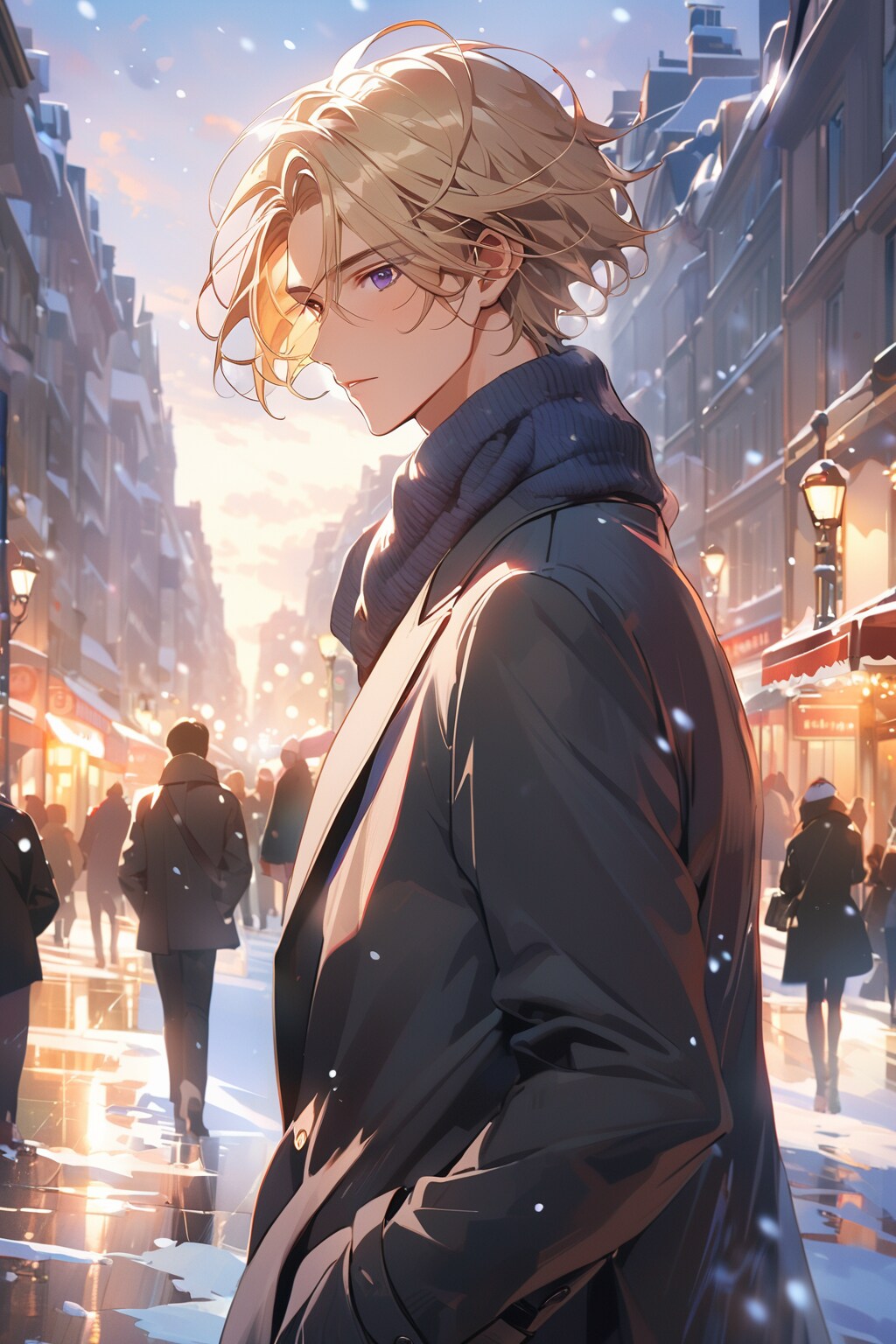 パリ シャンゼリゼ大通りにて | の人気AIイラスト・グラビア