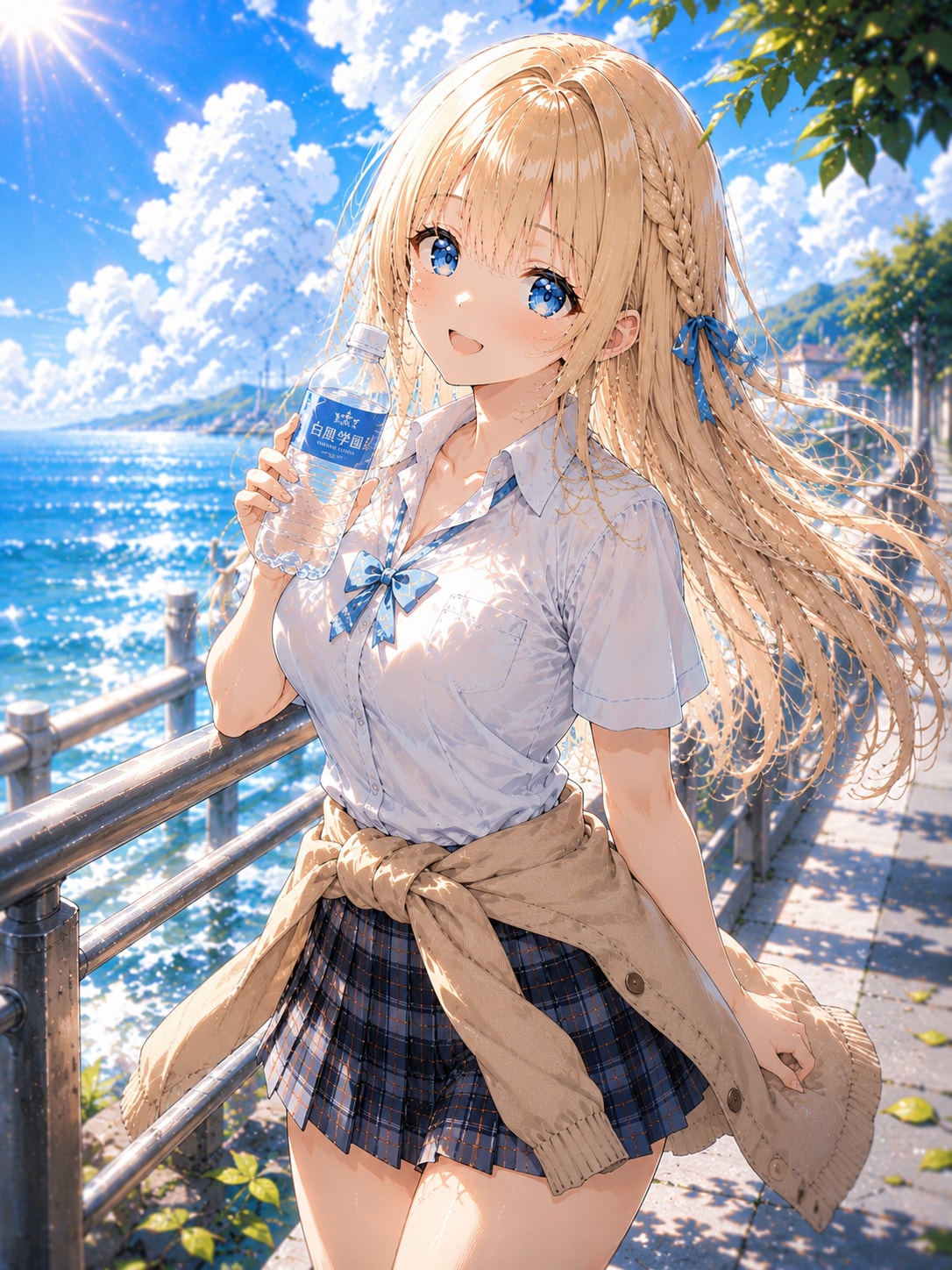 理想の夏コーデ企画「うちの子の制服 夏バージョン」