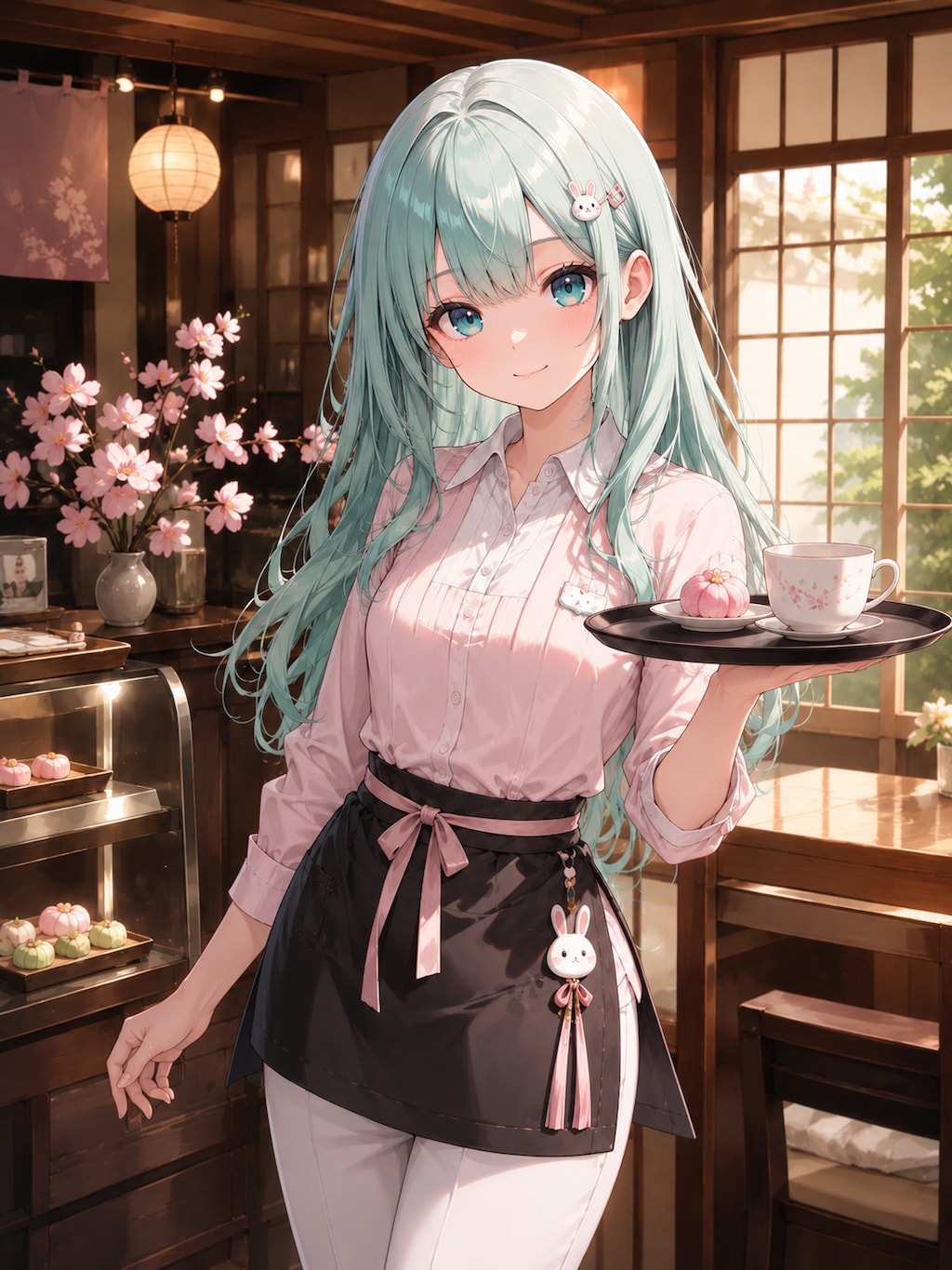 和風喫茶店員・初香ちゃん
