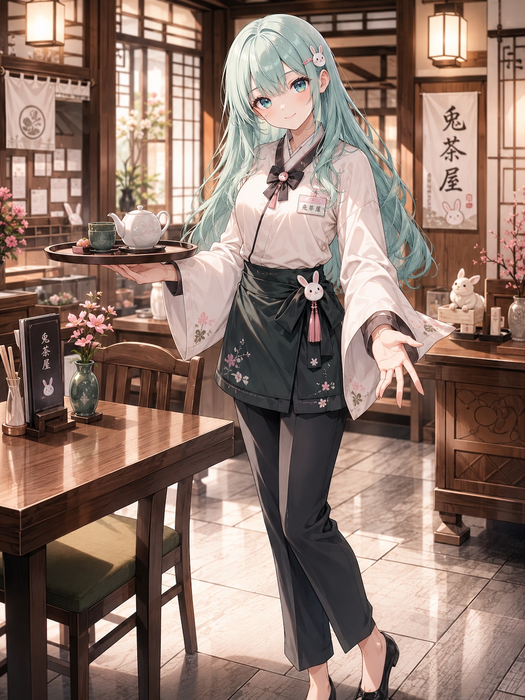 和風喫茶店員・初香ちゃん