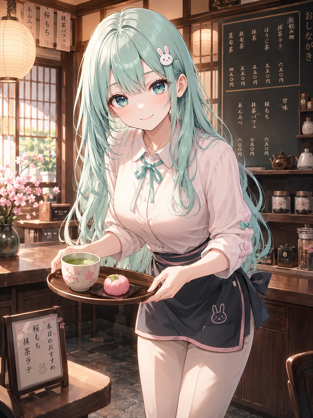 和風喫茶店員・初香ちゃん