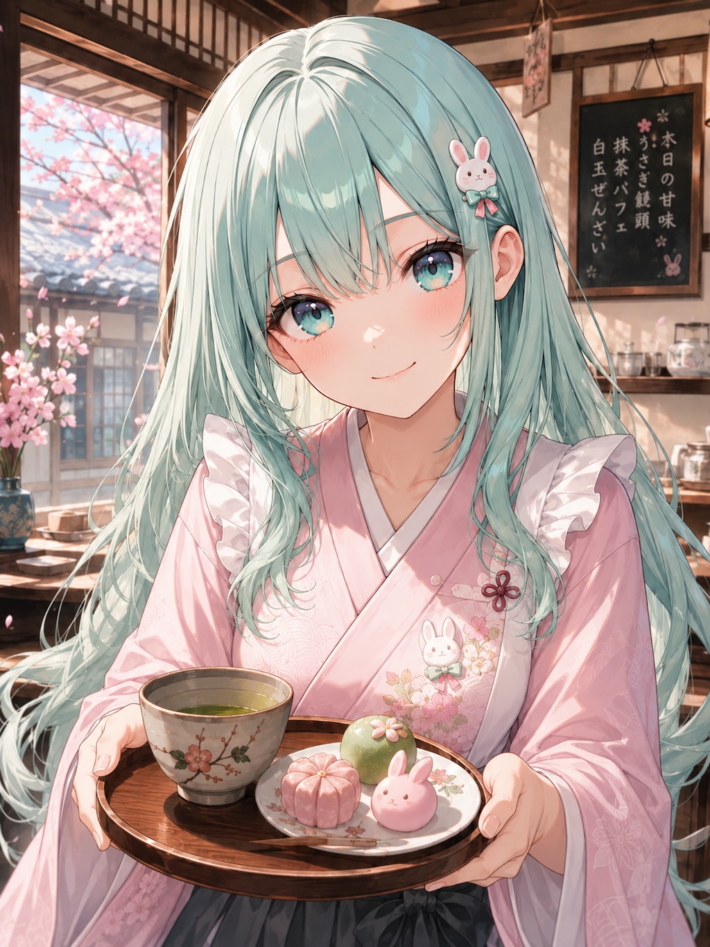 和風喫茶店員・初香ちゃん
