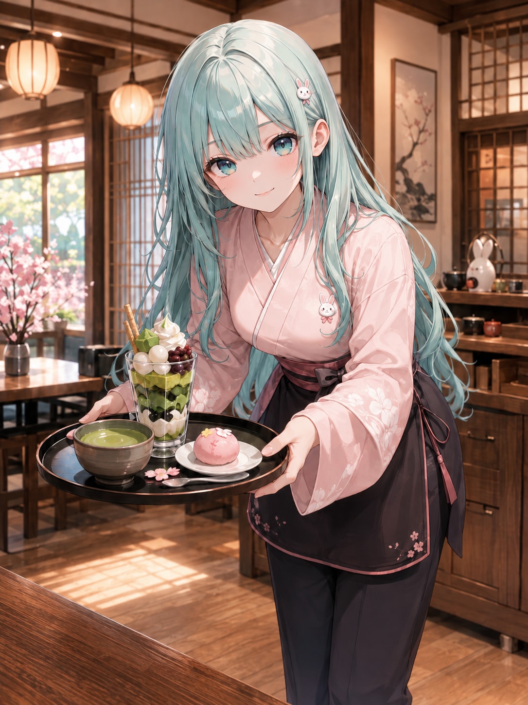 和風喫茶店員・初香ちゃん