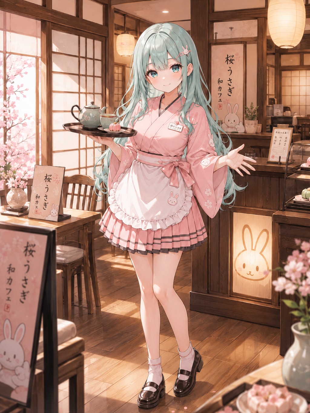 和風喫茶店員・初香ちゃん