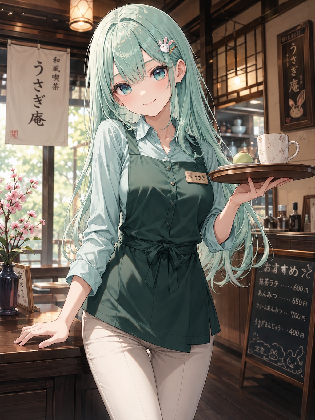 和風喫茶店員・初香ちゃん