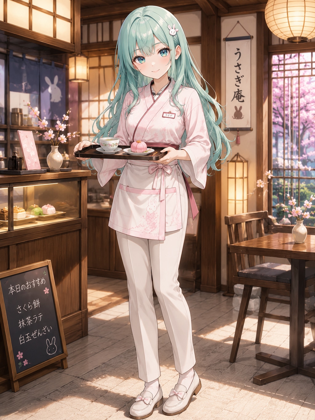 和風喫茶店員・初香ちゃん