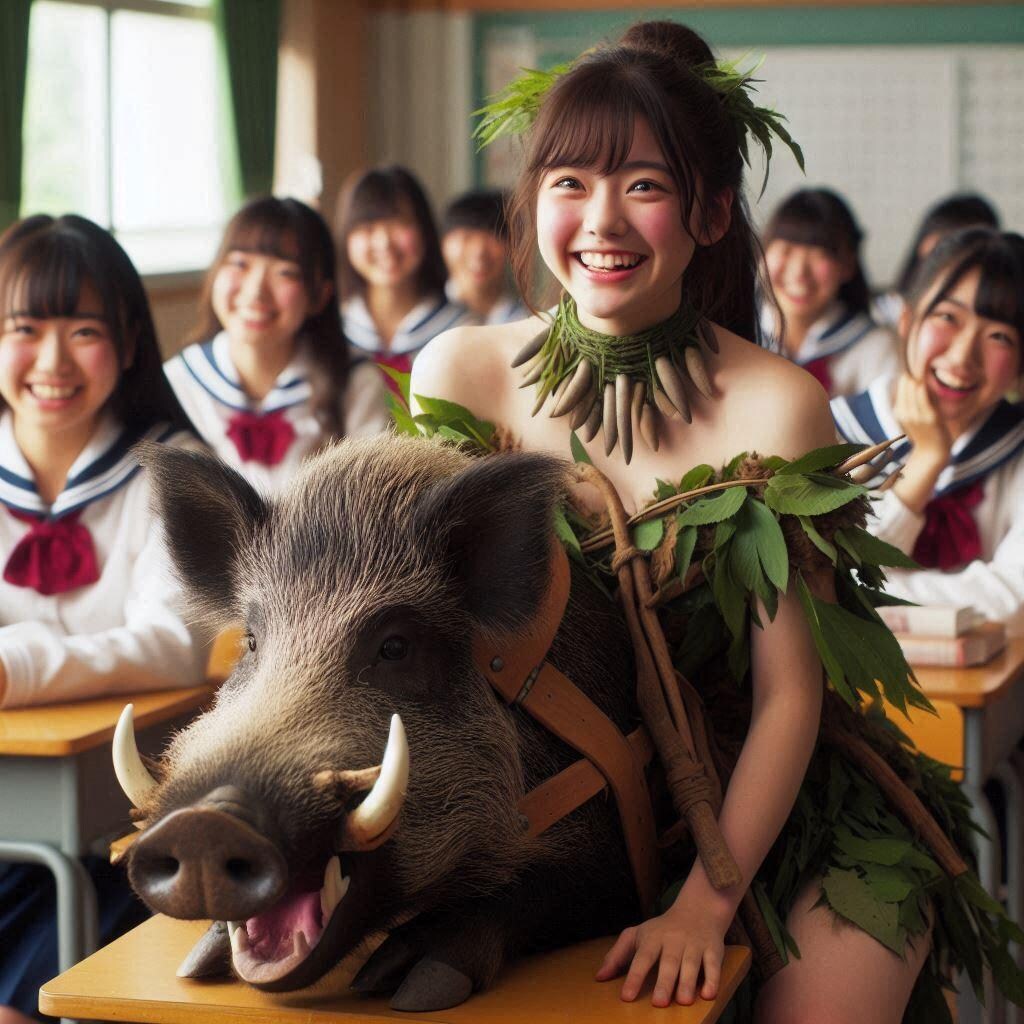 石器時代からの転校生