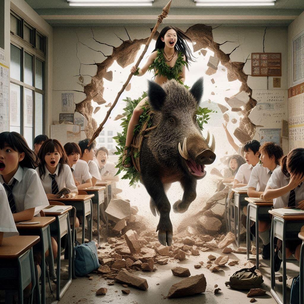 石器時代からの転校生