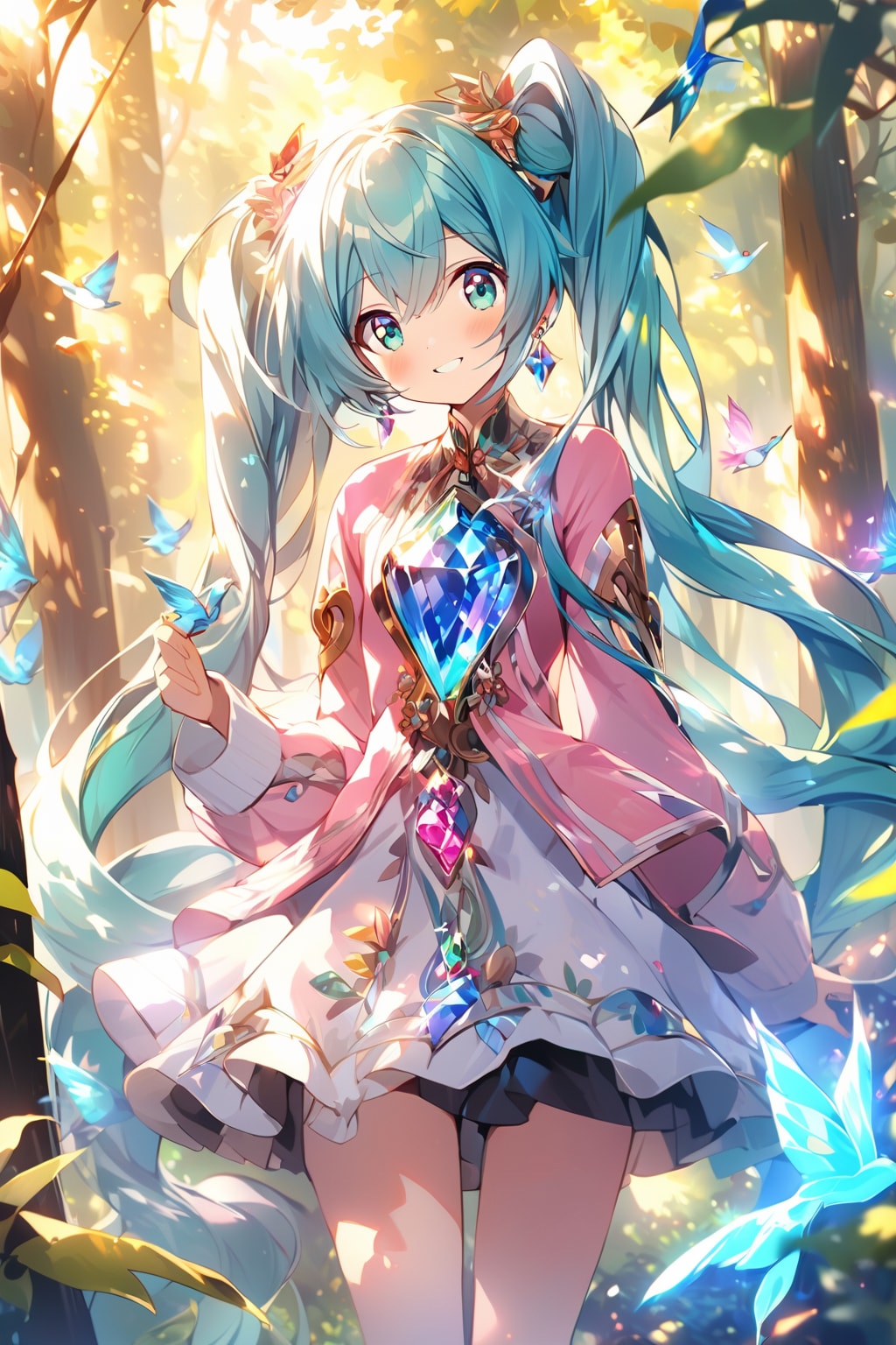 森のエルフミクちゃん