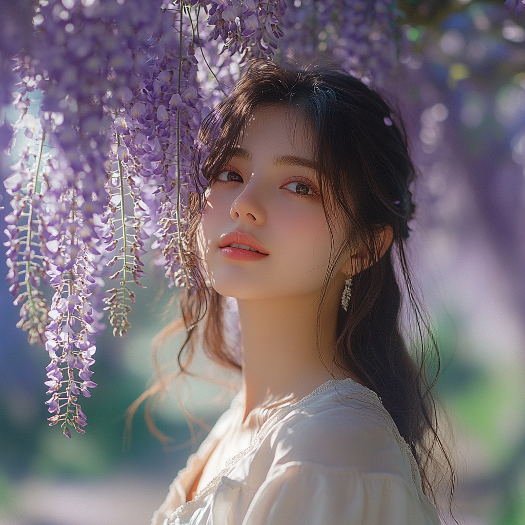 藤の花 | の人気AIイラスト・グラビア
